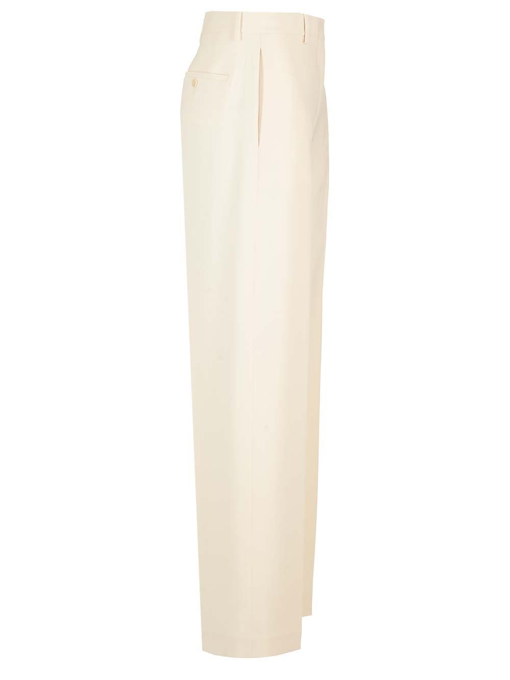 Al Duca D'Aosta Theory Pantaloni casual in crepe Super sconto