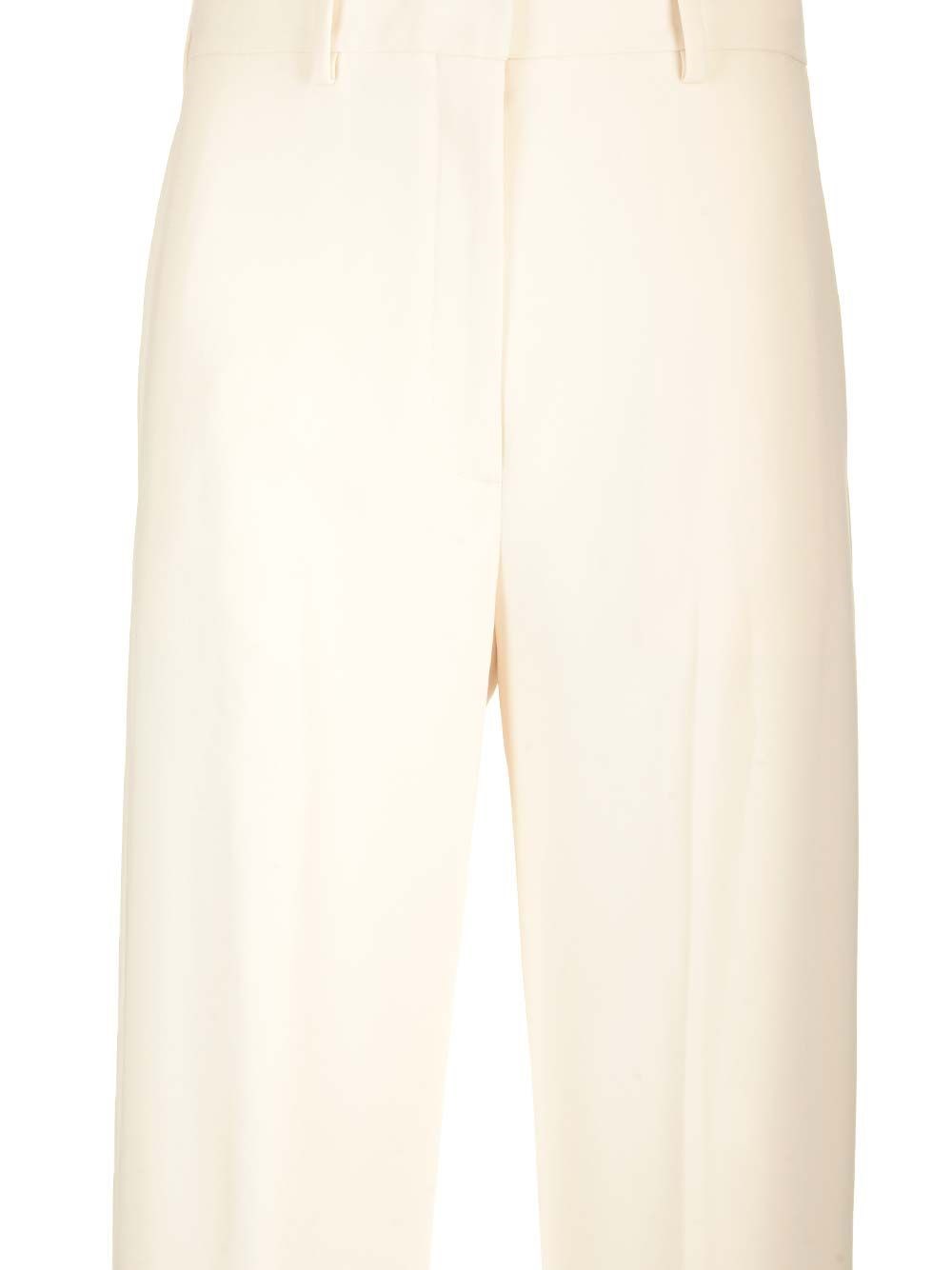 Al Duca D'Aosta Theory Pantaloni casual in crepe Super sconto