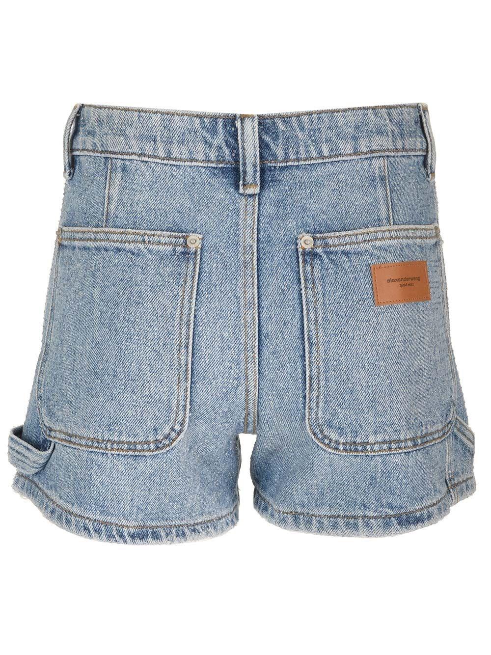 Al Duca D'Aosta Alexander Wang Short carpenter a vita alta Officina