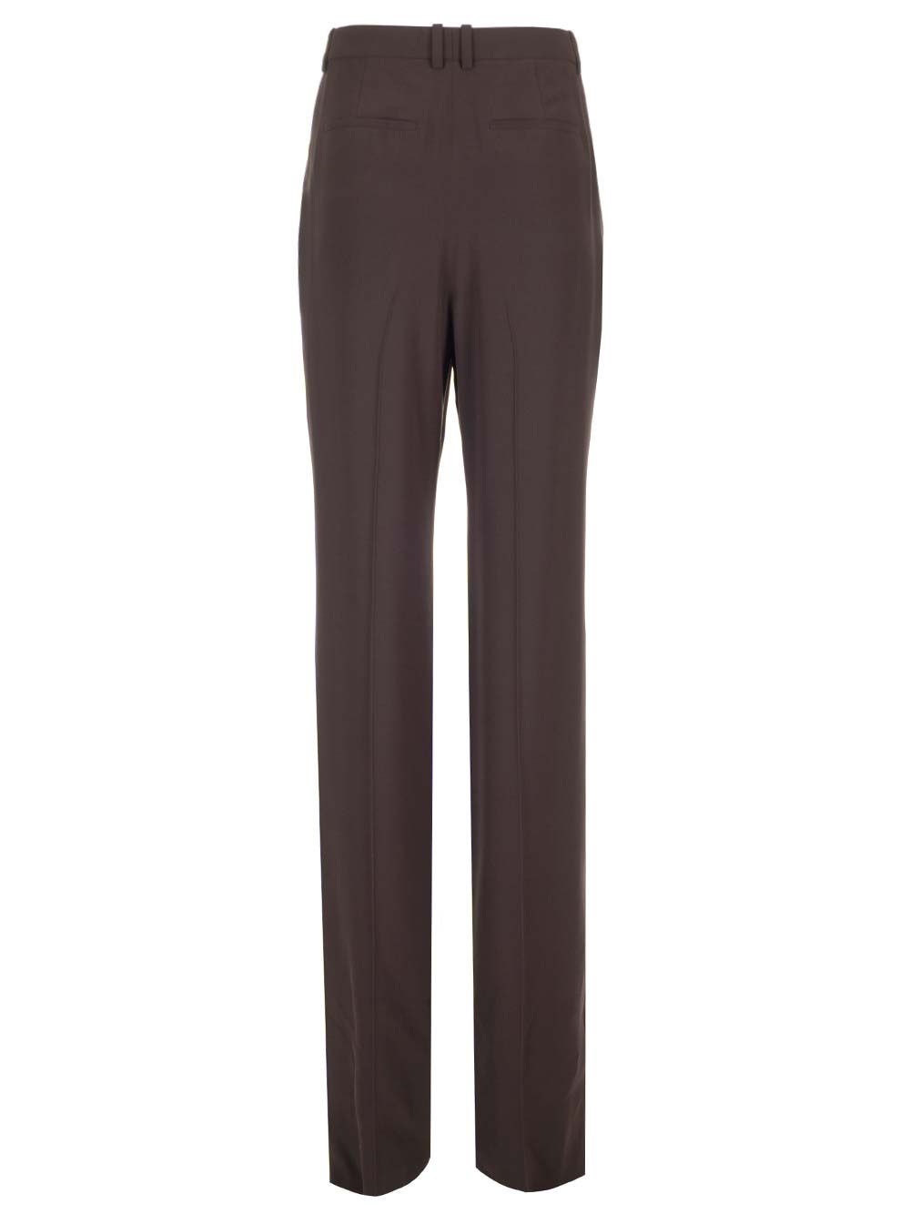 Al Duca D'Aosta Saint Laurent Pantaloni in crêpe di seta Italy