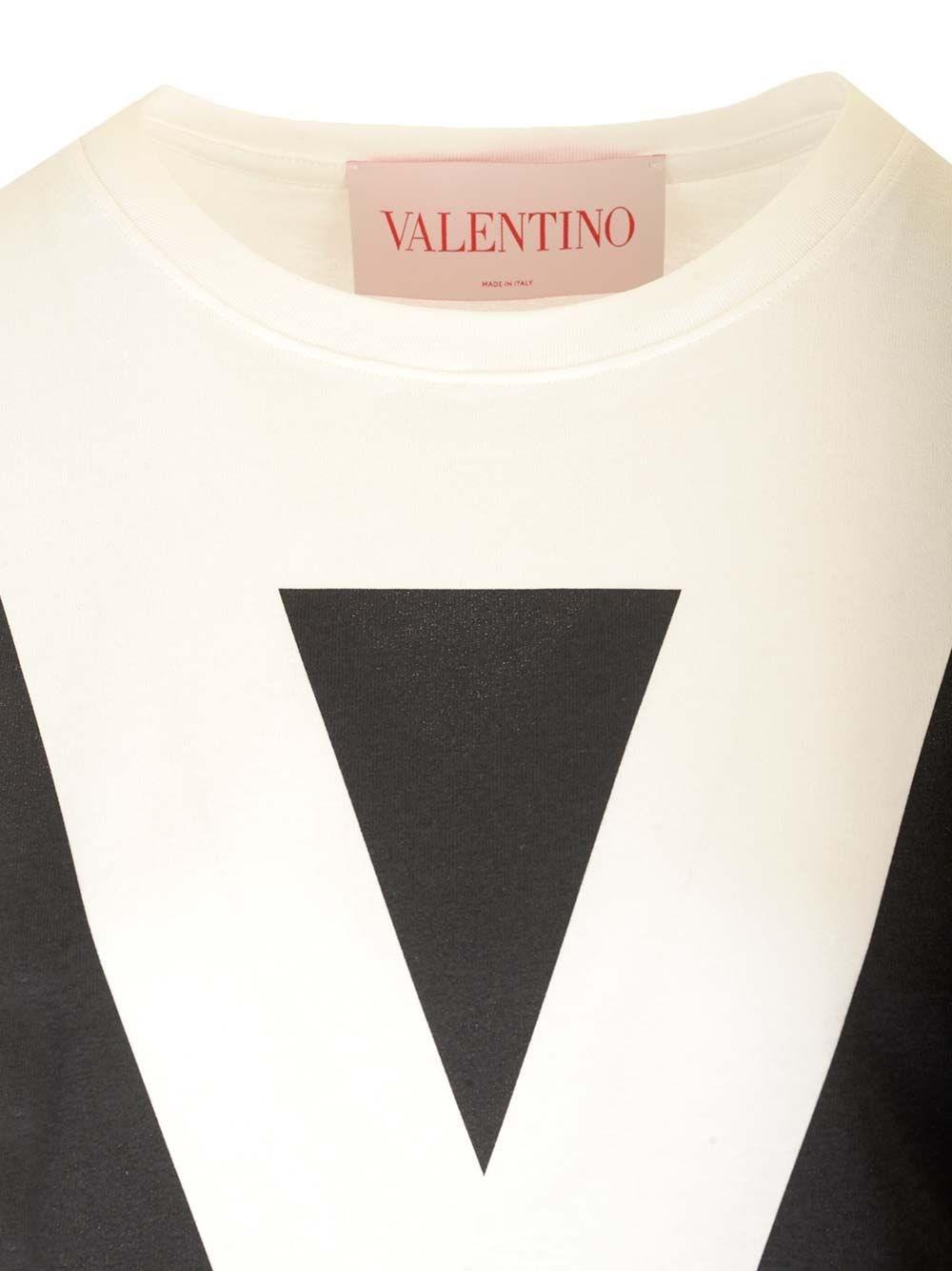 Al Duca D'Aosta Valentino Garavani T-shirt stampa "Chez Valentino" Presa