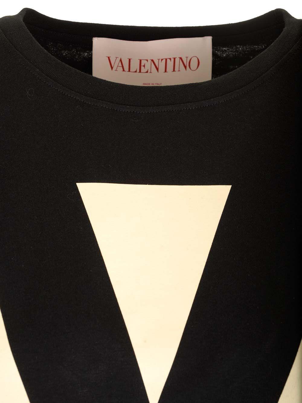 Al Duca D'Aosta Valentino Garavani T-shirt stampa "Chez Valentino" Sconto