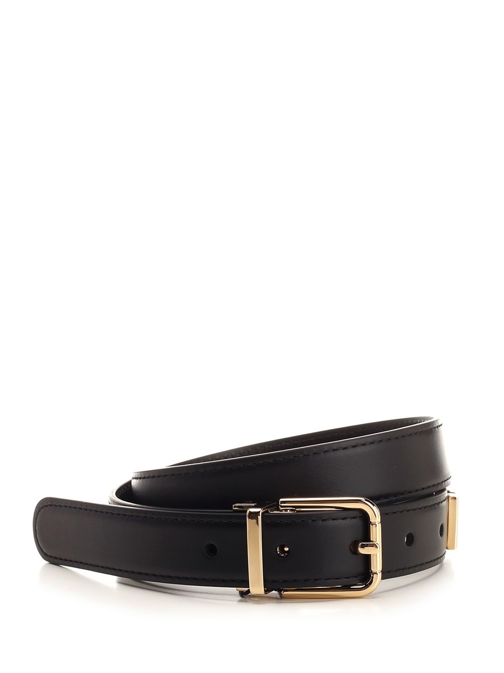 Al Duca D'Aosta Dolce & Gabbana Cintura in pelle nera
