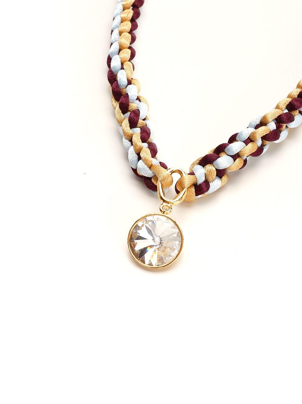 Al Duca D'Aosta Forte_forte crochet choker Fino al 50% di sconto
