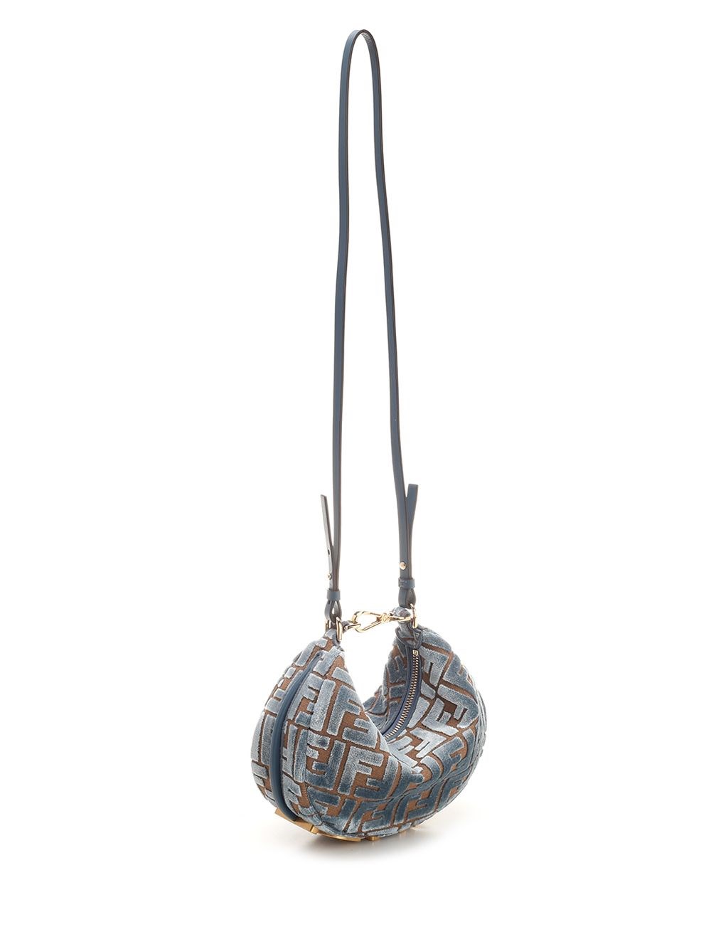 Al Duca D'Aosta Fendi Borsa hobo "Fendigraphy" mini In Linea