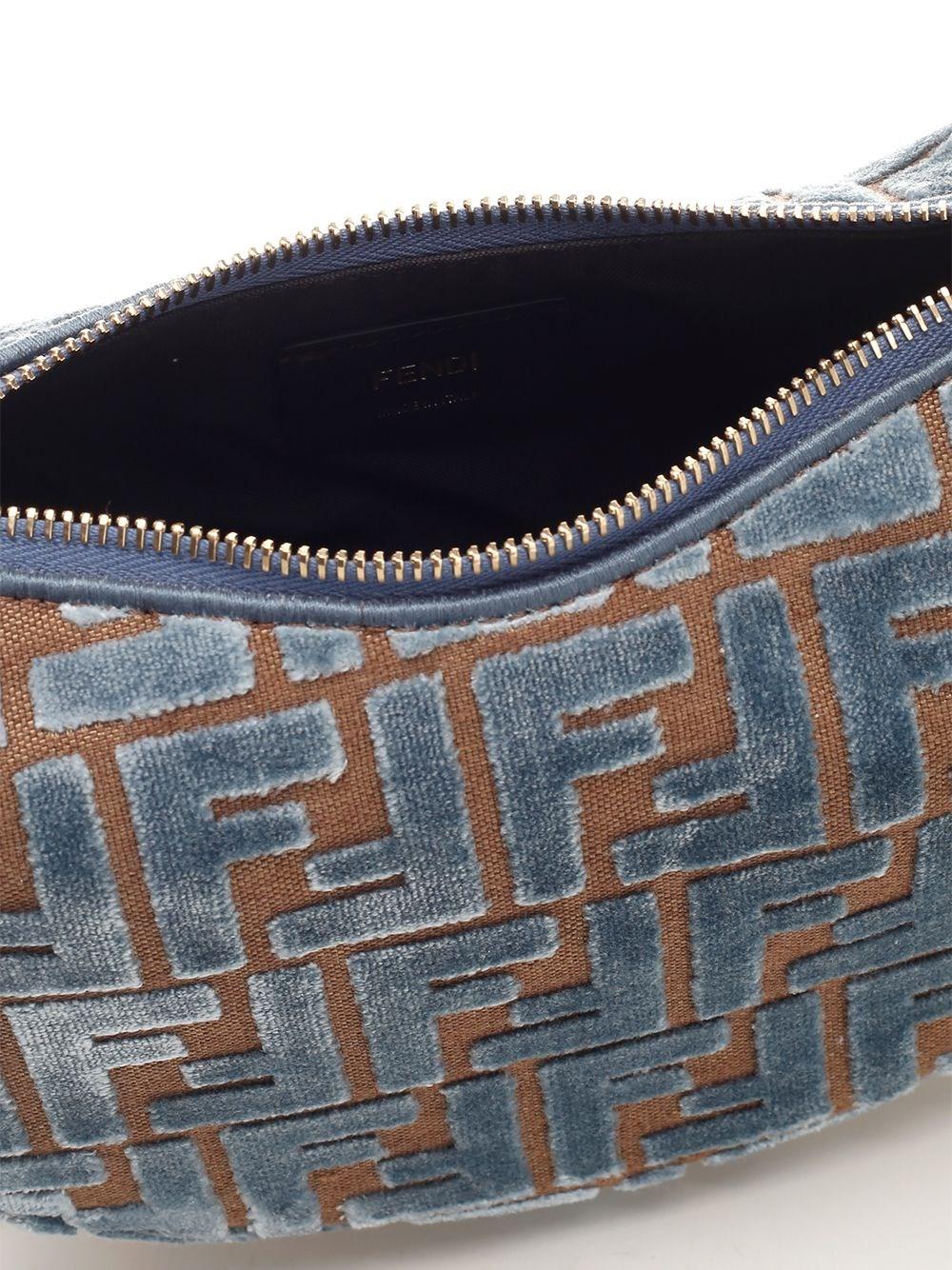 Al Duca D'Aosta Fendi Borsa hobo "Fendigraphy" mini In Linea