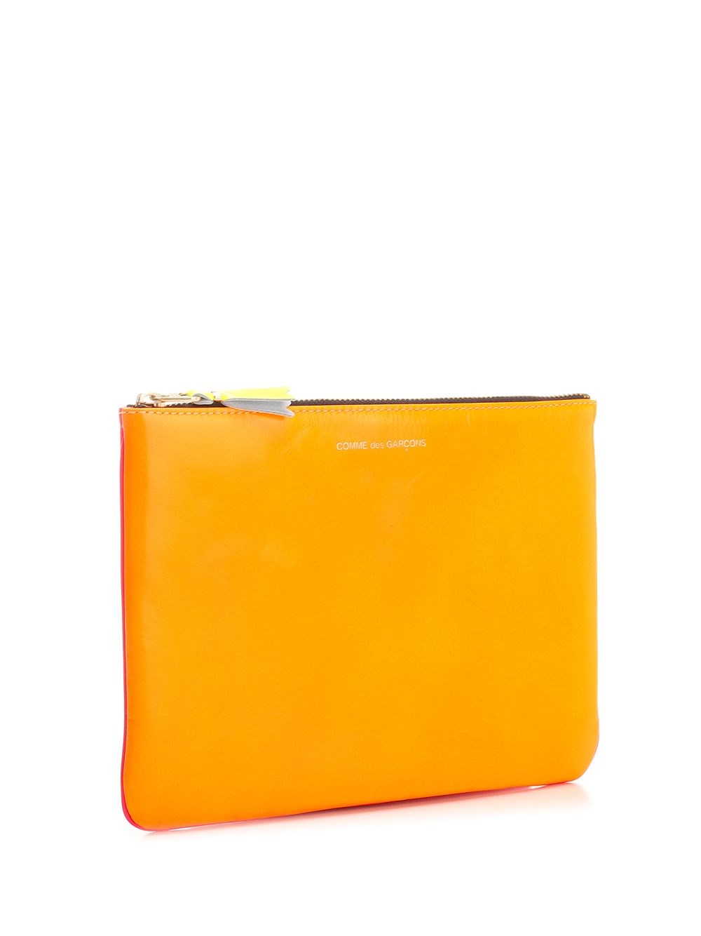 Al Duca D'Aosta Comme Des Garcons Wallet Pouch in pelle In Saldo
