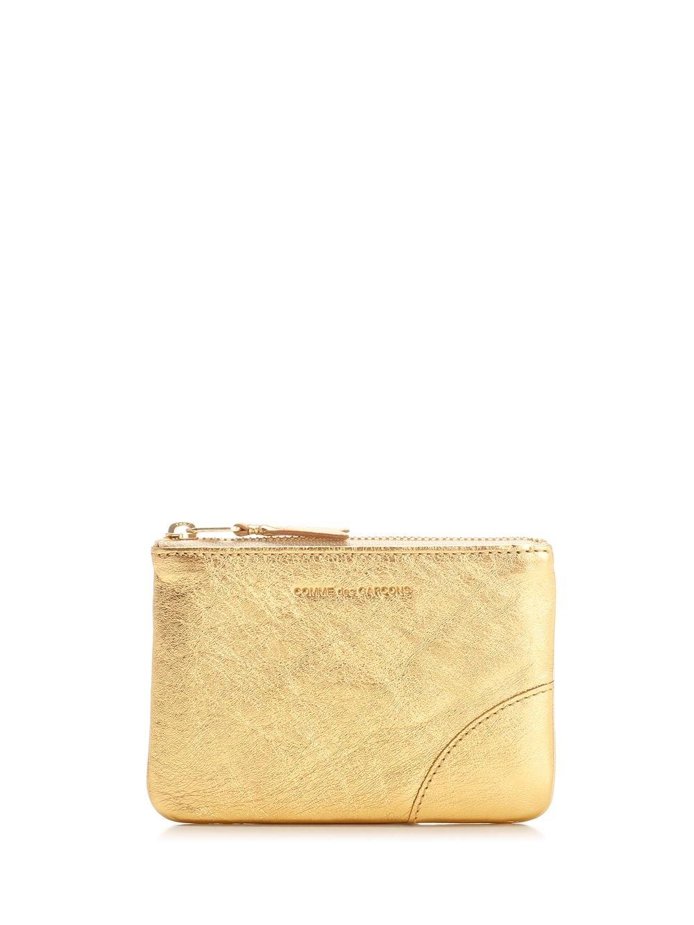 Al Duca D'Aosta Comme Des Garcons Wallet Portamonete oro Moda