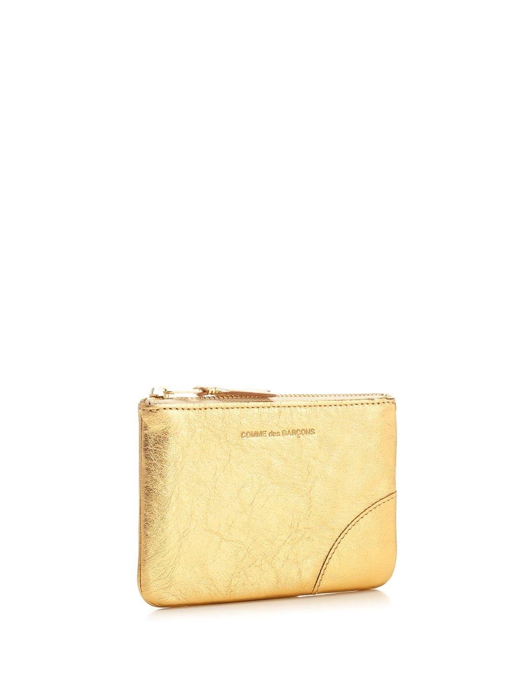 Al Duca D'Aosta Comme Des Garcons Wallet Portamonete oro Moda