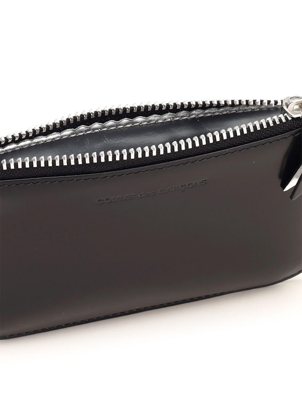 Al Duca D'Aosta Comme Des Garcons Wallet Portamonete nero Spedizione gratuita