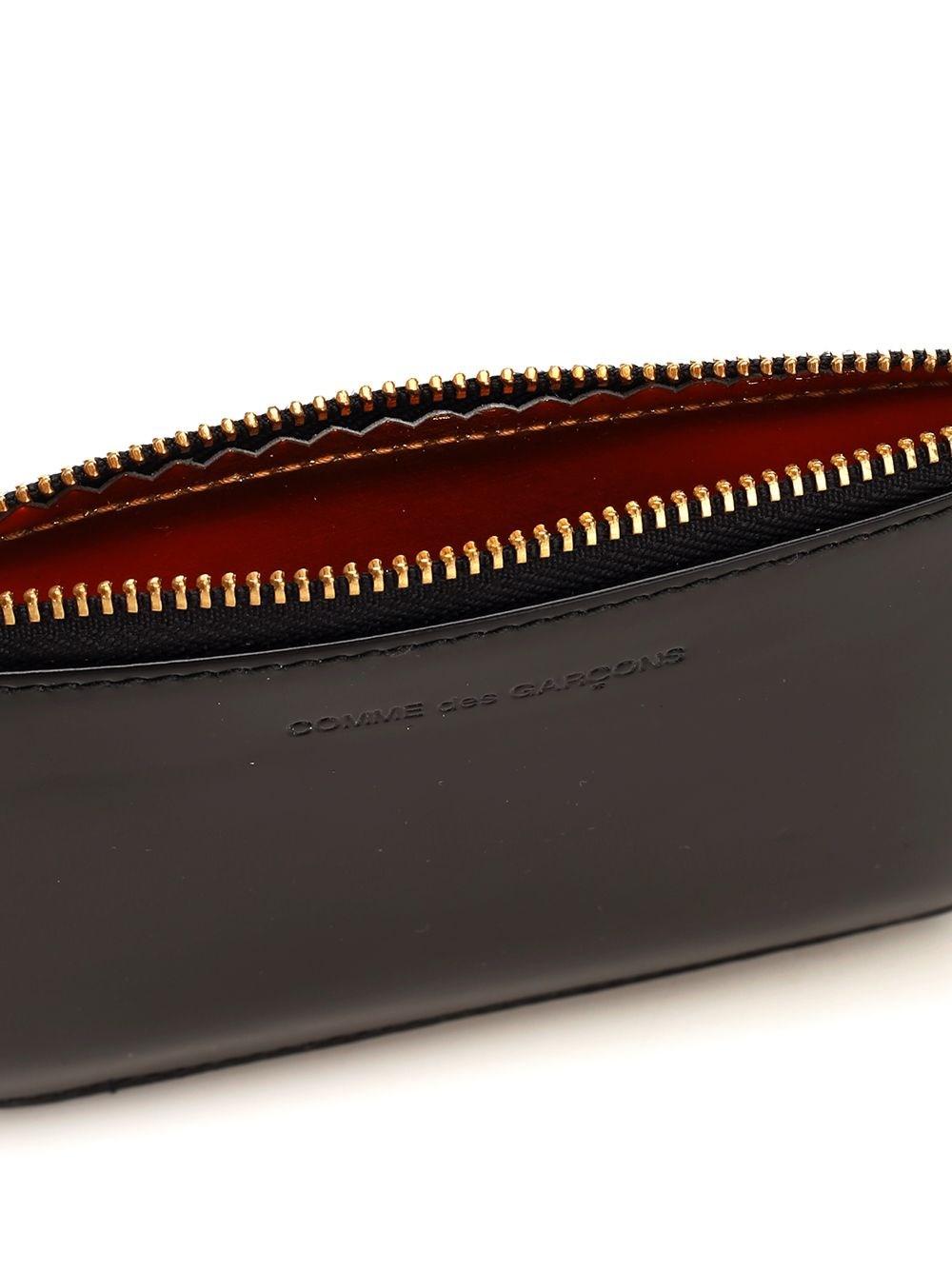 Al Duca D'Aosta Comme Des Garcons Wallet Portamonete nero Sconto di tempo limitato