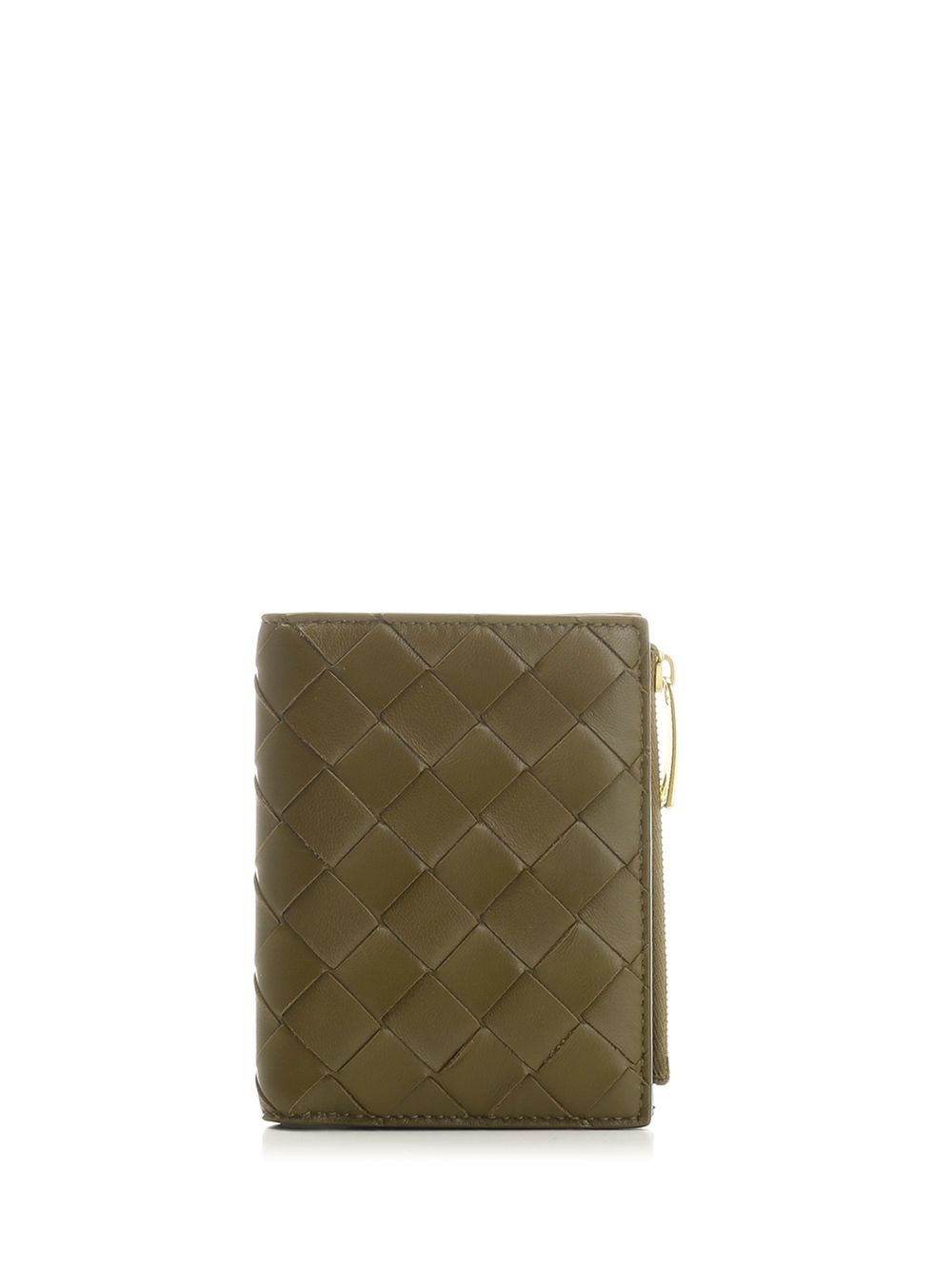 Al Duca D'Aosta Bottega Veneta Portafoglio Intrecciato Bi-Fold piccolo