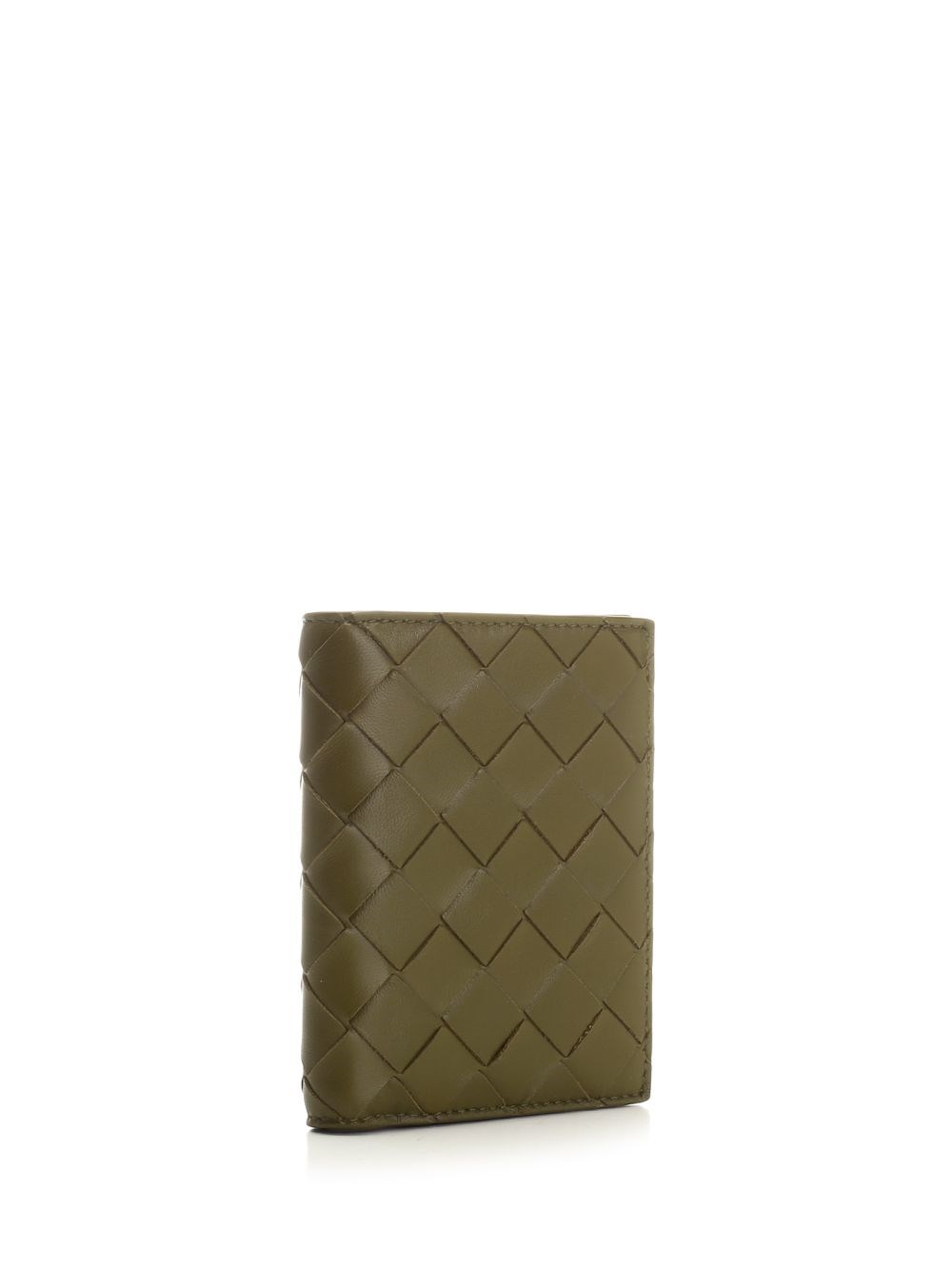 Al Duca D'Aosta Bottega Veneta Portafoglio Intrecciato Bi-Fold piccolo Offerta esclusiva