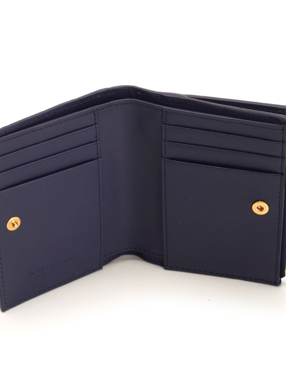 Al Duca D'Aosta Bottega Veneta Portafoglio Intrecciato Bi-Fold piccolo Offerta Giorno del Papà