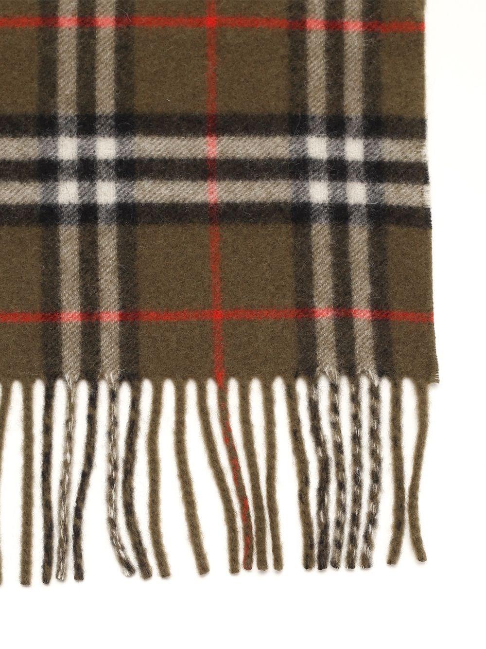Al Duca D'Aosta Burberry Sciarpa in cashmere Offerte giornaliere