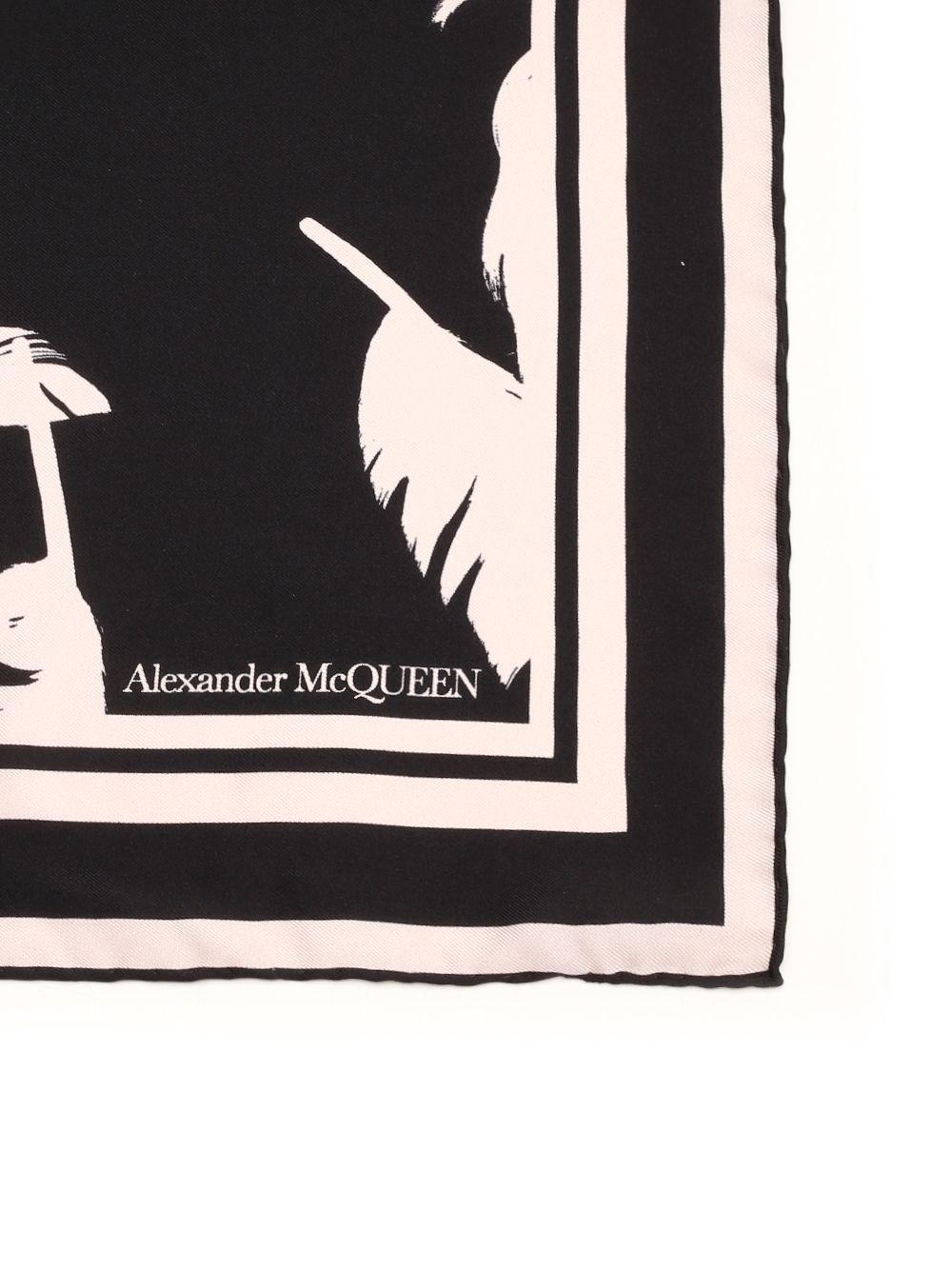 Al Duca D'Aosta Alexander Mcqueen Foulard in seta Latest stili