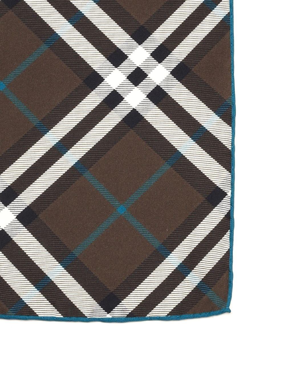 Al Duca D'Aosta Burberry Foulard in seta Check Only for today