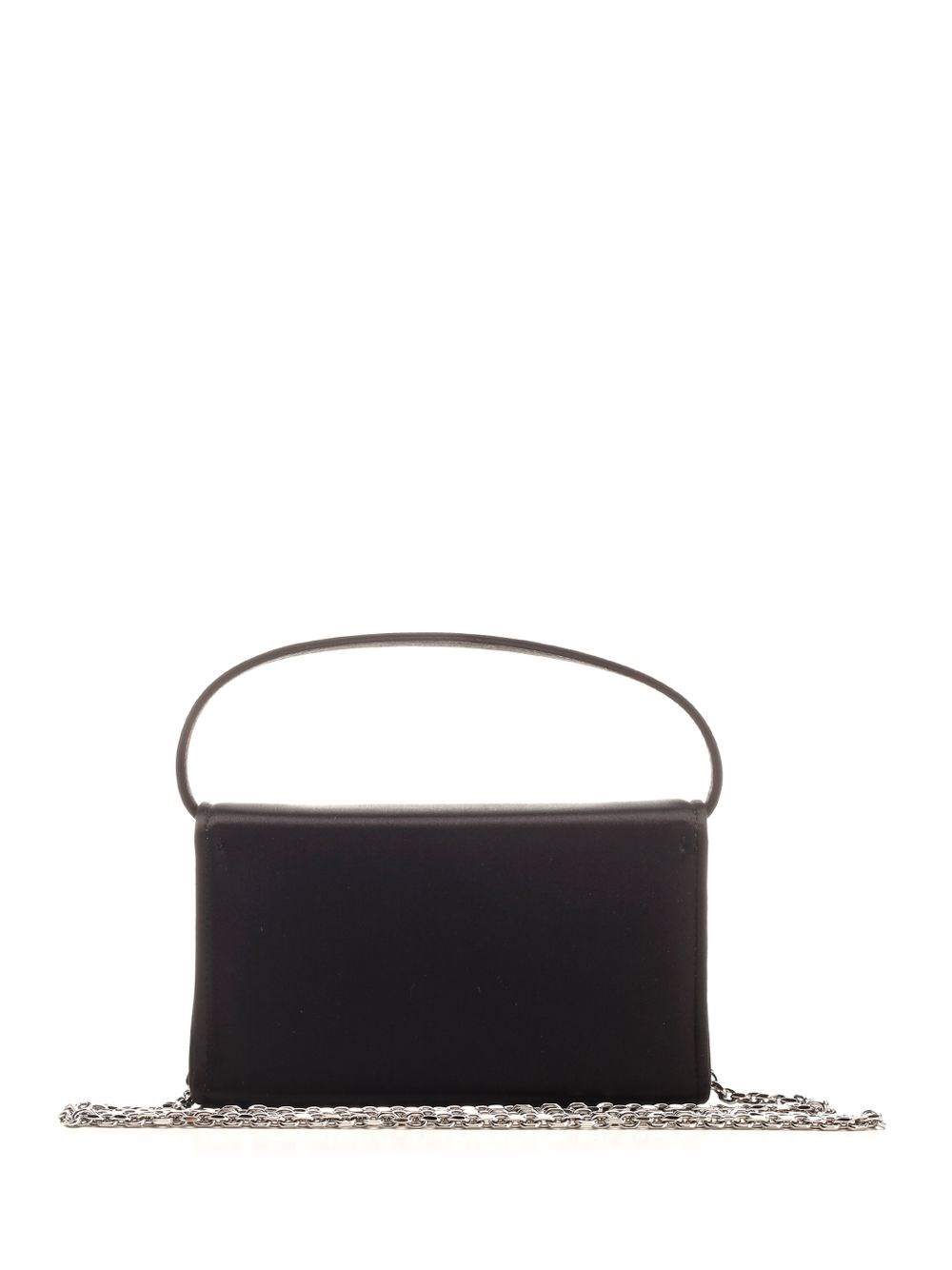 Al Duca D'Aosta Roger Vivier Borsa micro "Pilgrim" in satin Trasporto libero internazionale