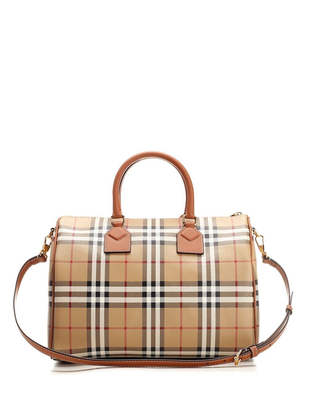 Al Duca D'Aosta Burberry Borsa "Bowling Check" Media 2025