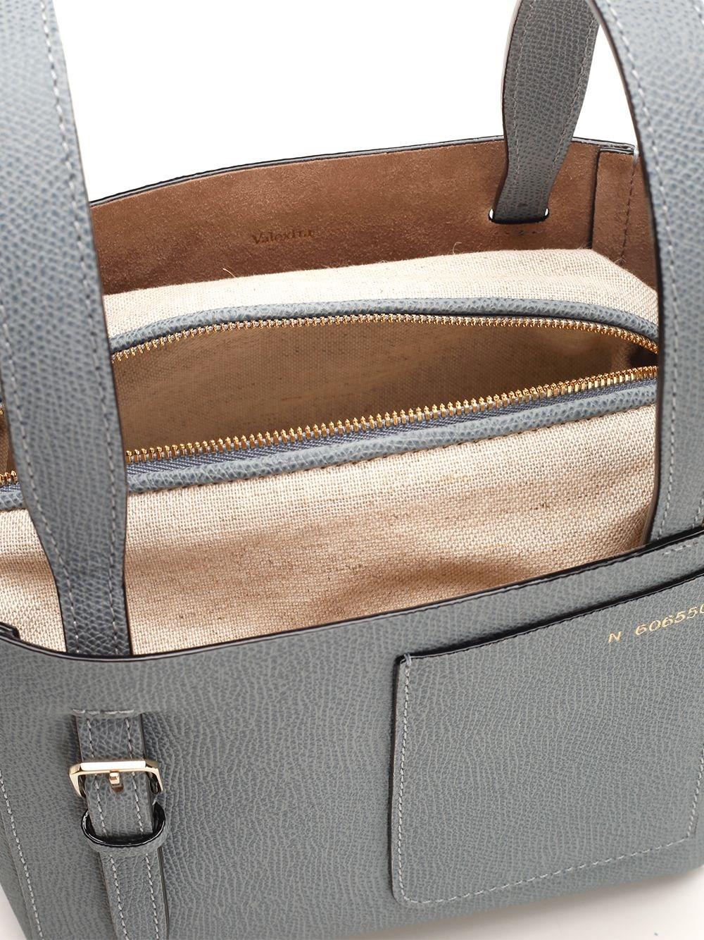 Al Duca D'Aosta Valextra Borsa a secchiello "Soft Micro" In Linea