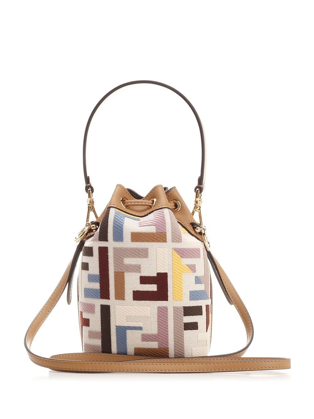 Al Duca D'Aosta Fendi Mini secchiello "Mon Tresor" Spedizione Gratuita