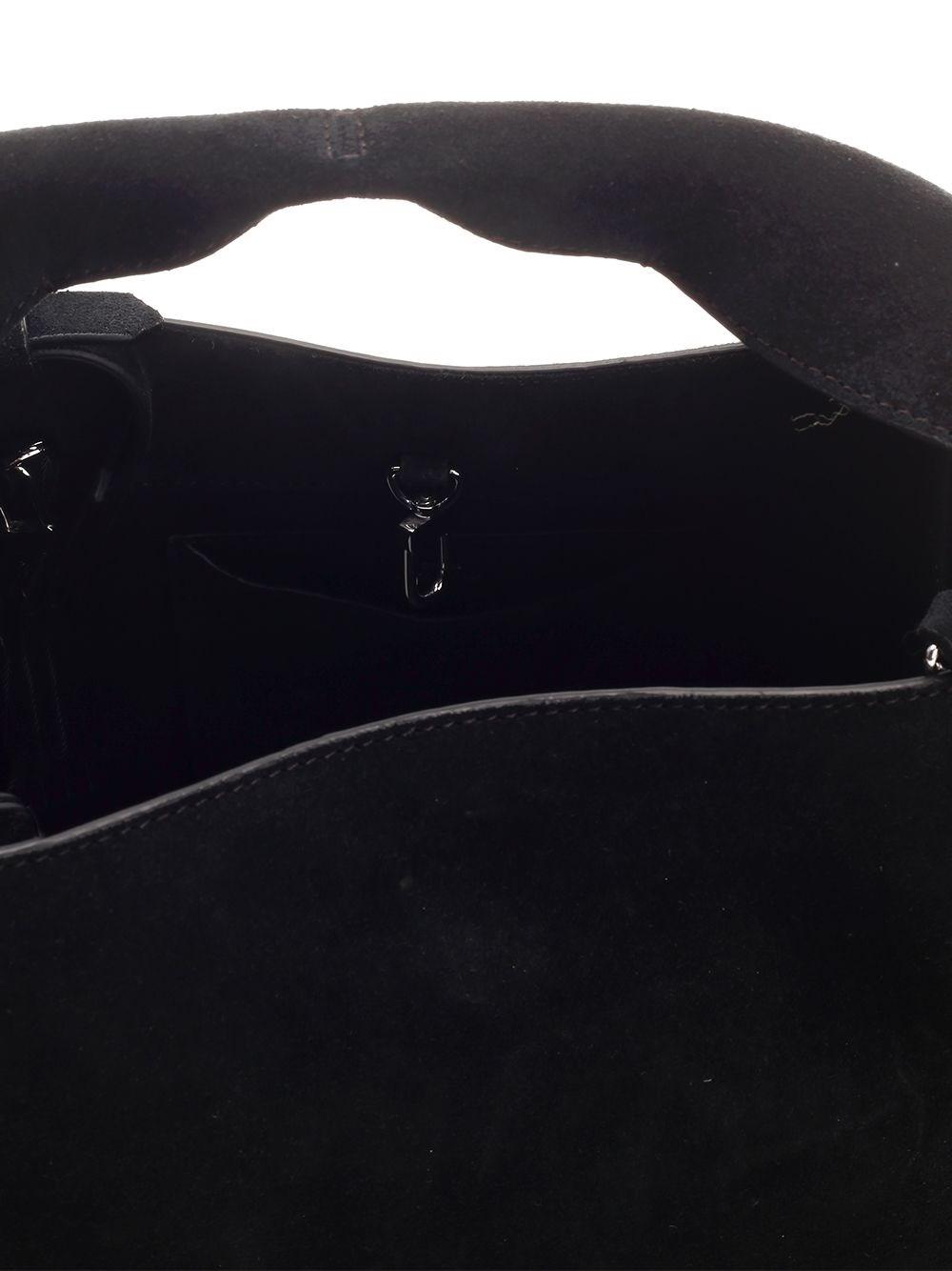 Al Duca D'Aosta Toteme Borsa a secchiello in suede Consegna Veloce
