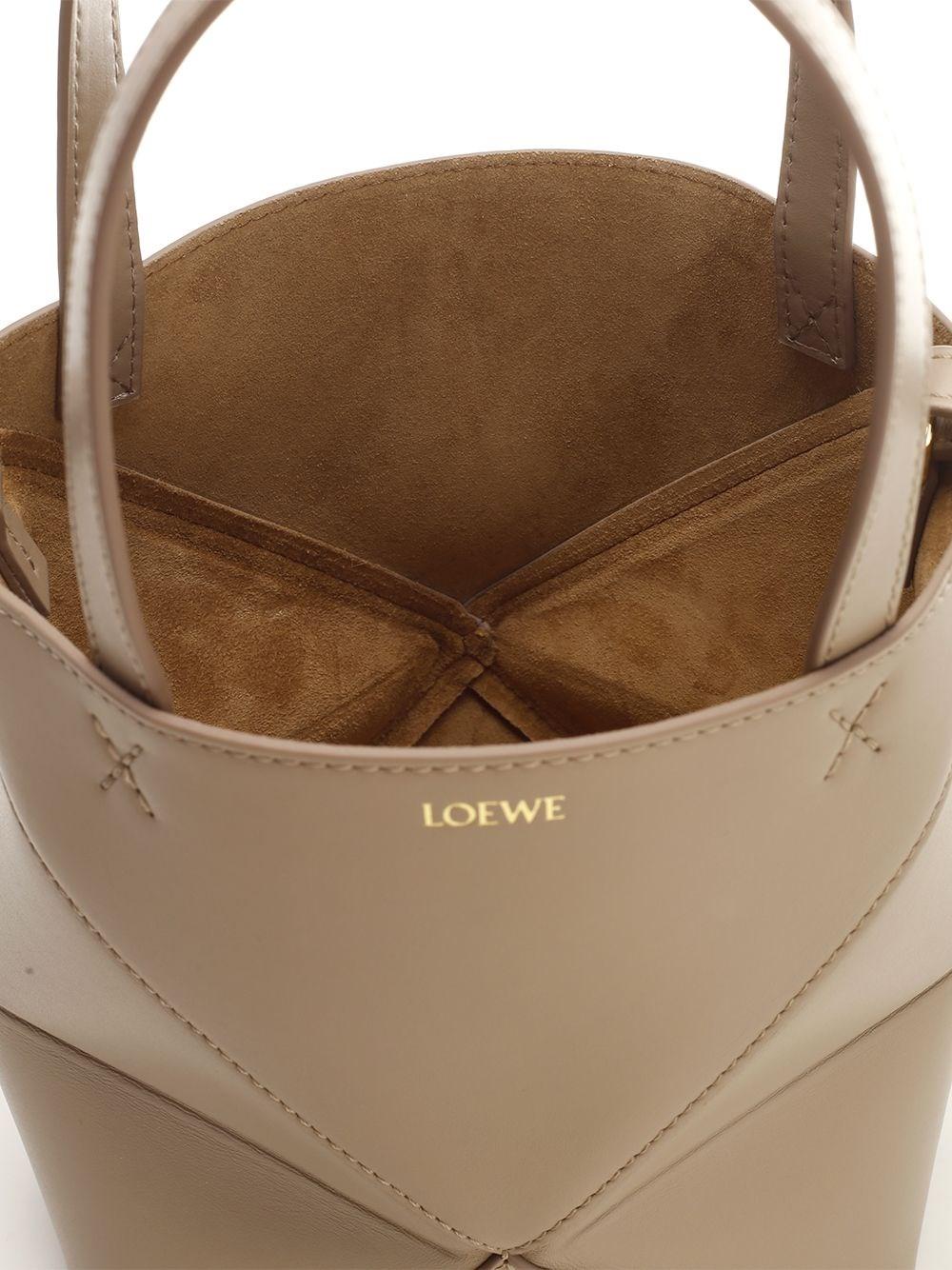Al Duca D'Aosta Loewe "Puzzle Fold" Tote bag mini Affare Del Giorno