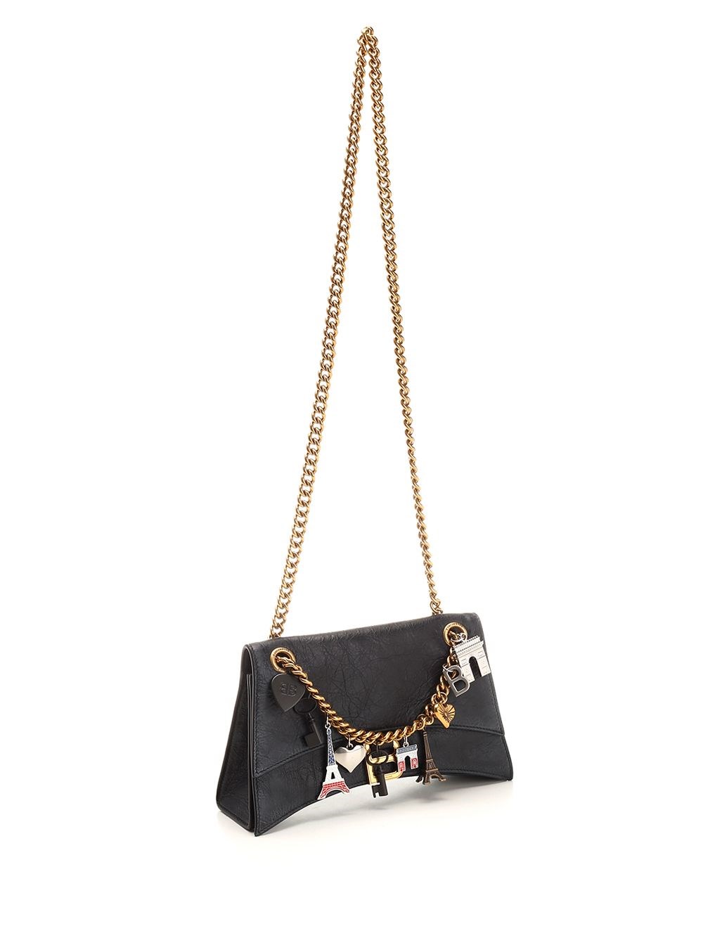Al Duca D'Aosta Balenciaga Borsa a spalla "Crush Chain" piccola Nuova