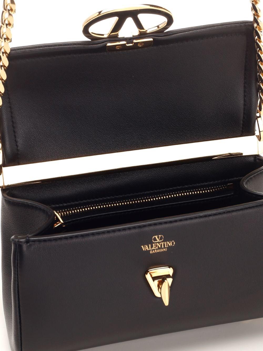 Al Duca D'Aosta Valentino Garavani Borsa a spalla piccola in nappa Deluxe Offerta speciale