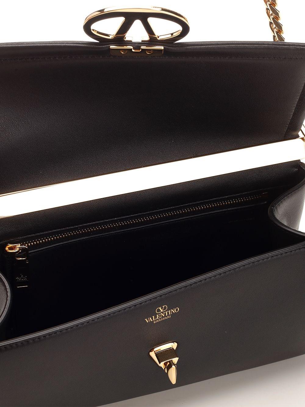 Al Duca D'Aosta Valentino Garavani Borsa a spalla in nappa Deluxe Grande vendita