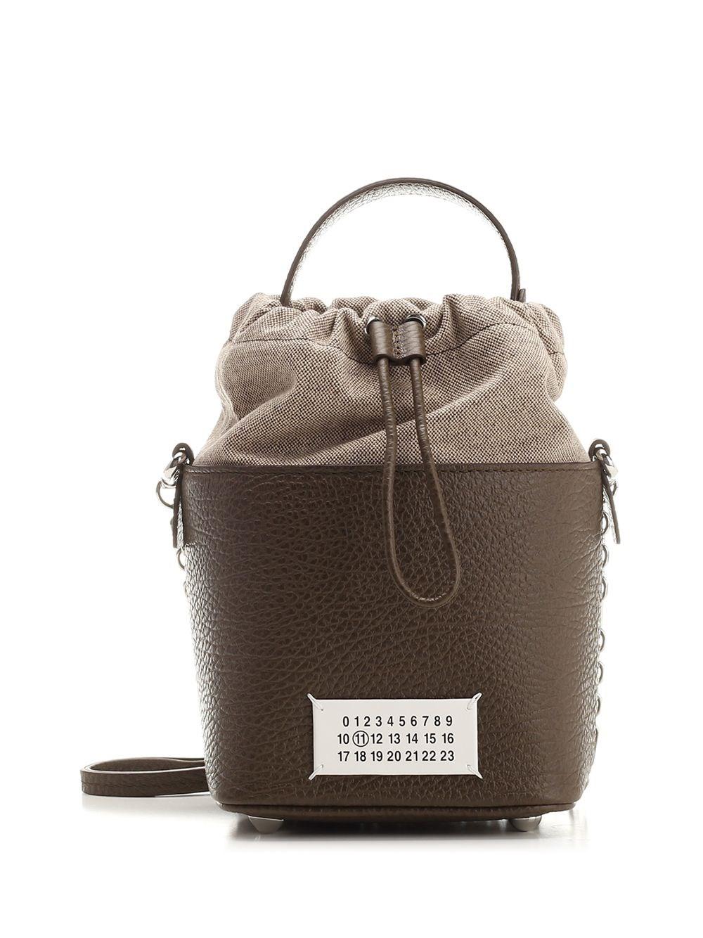Al Duca D'Aosta Maison Margiela Borsa a secchiello "5AC" small