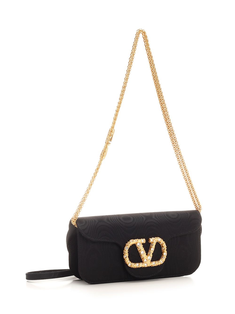 Al Duca D'Aosta Valentino Garavani Clutch "Locò" Fino al 65% di sconto