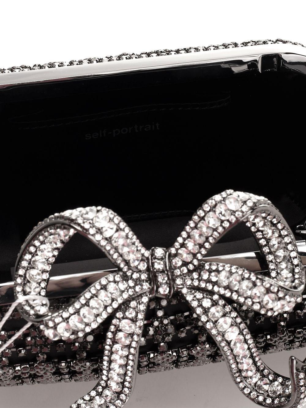 Al Duca D'Aosta Self-portrait Clutch con fiocco Super sconto