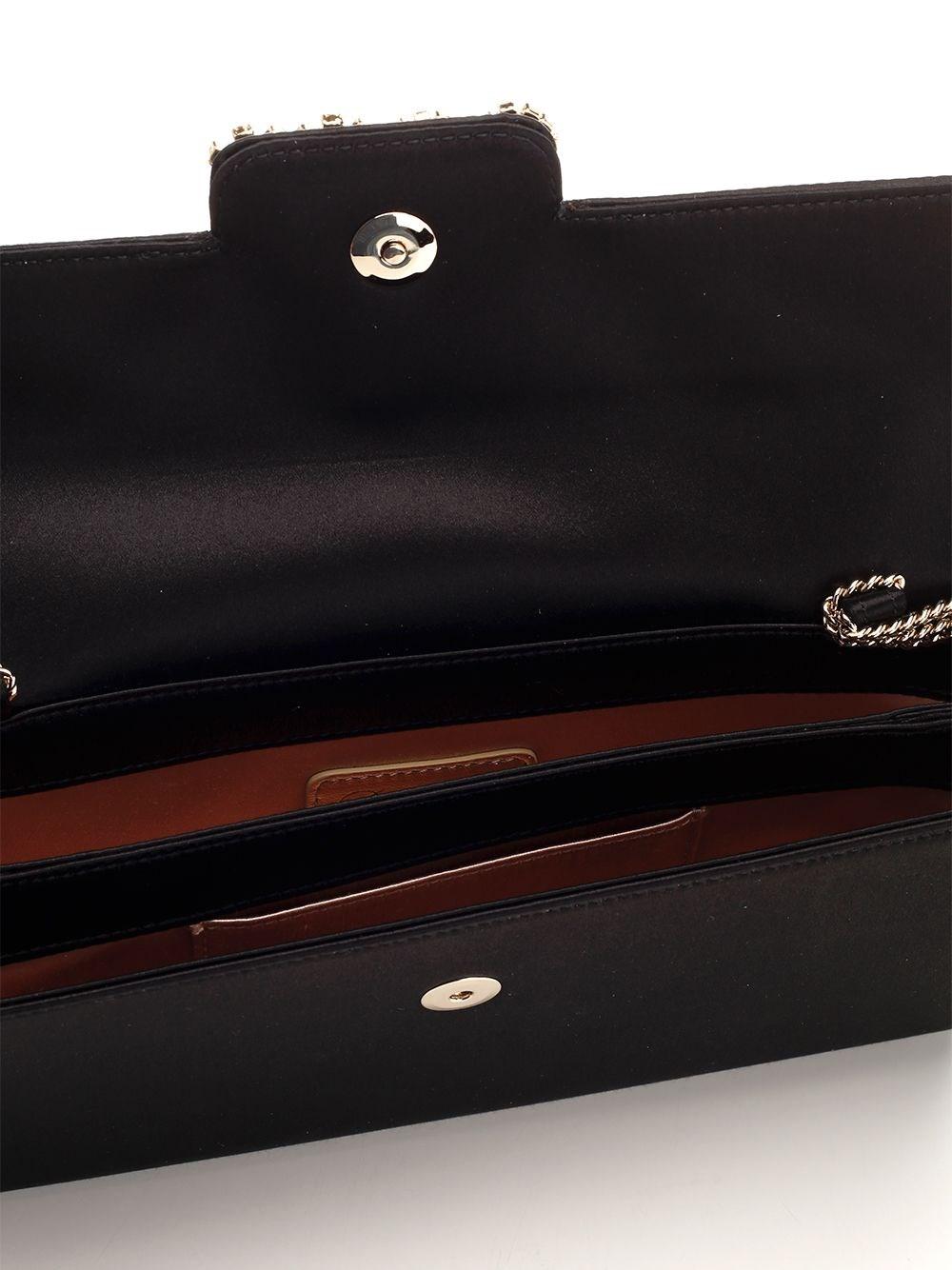 Al Duca D'Aosta Roger Vivier Pochette in raso Trasporto libero internazionale