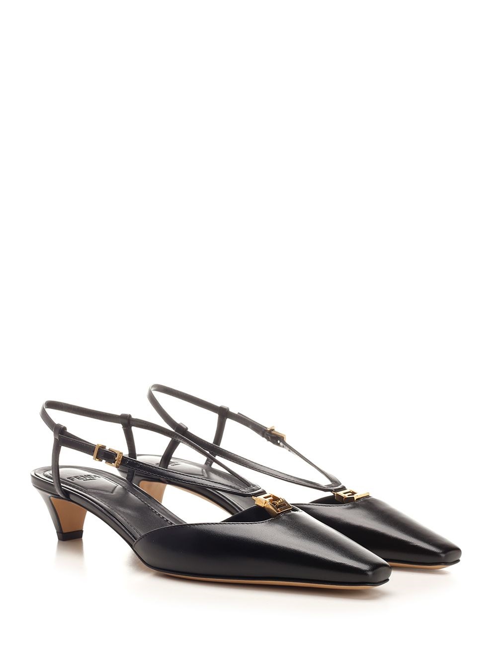 Al Duca D'Aosta Fendi Slingback "FFold" Promozione Limitata