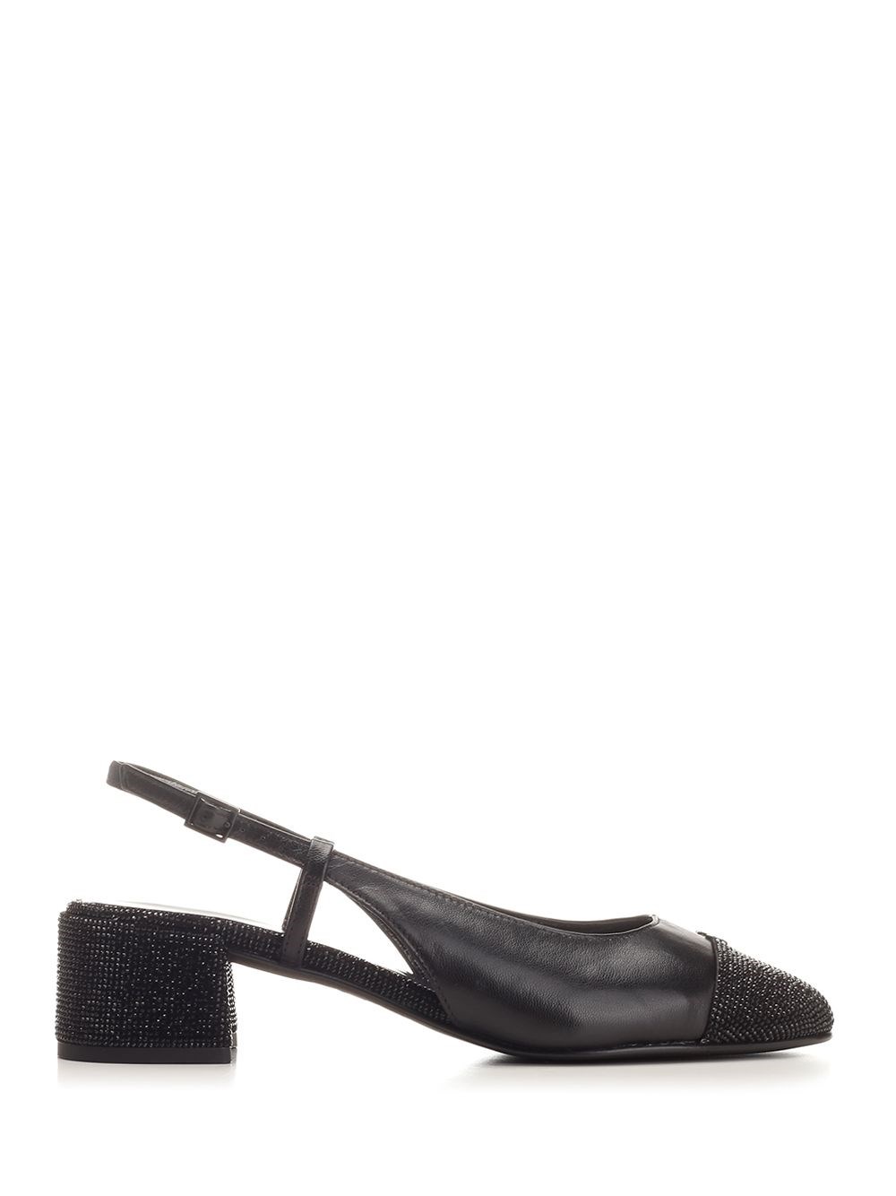 Al Duca D'Aosta Tory Burch Slingback con cristalli