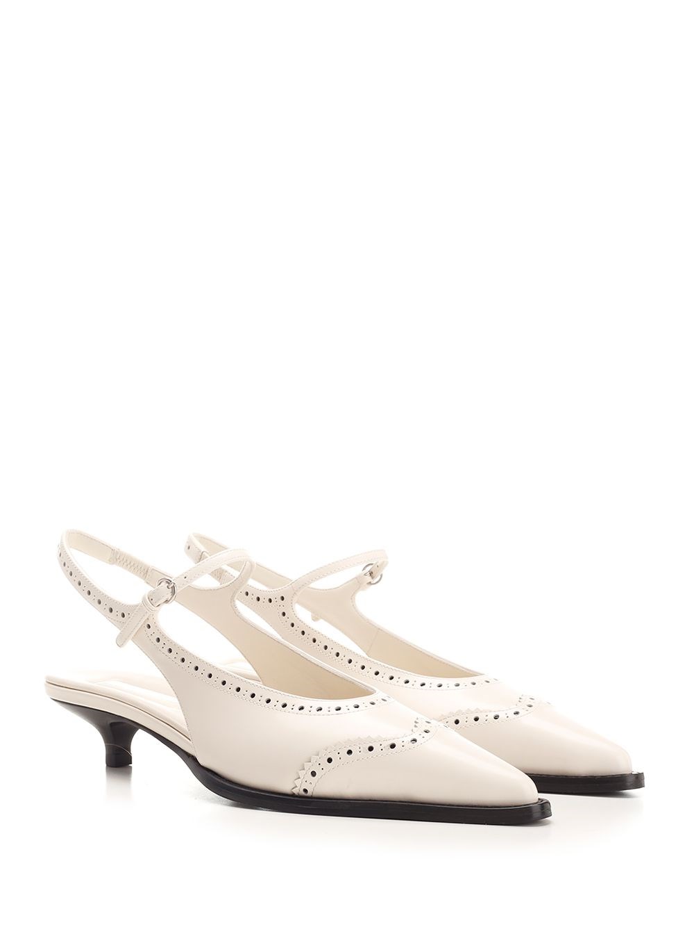 Al Duca D'Aosta Miu Miu Slingback brogue Sottocosto