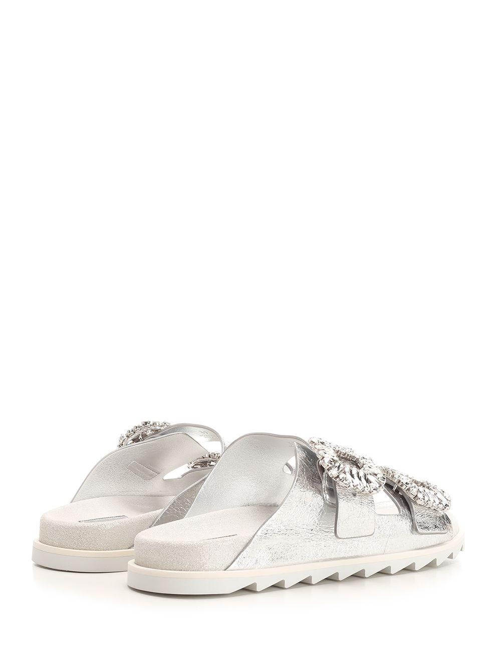 Al Duca D'Aosta Roger Vivier Sandali doppia fibbia "Slidy Viv" Offerte