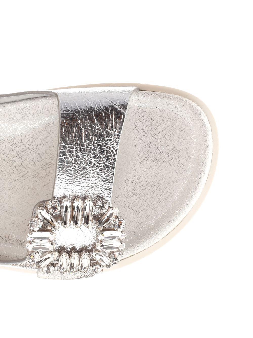 Al Duca D'Aosta Roger Vivier Sandali doppia fibbia "Slidy Viv" Offerte