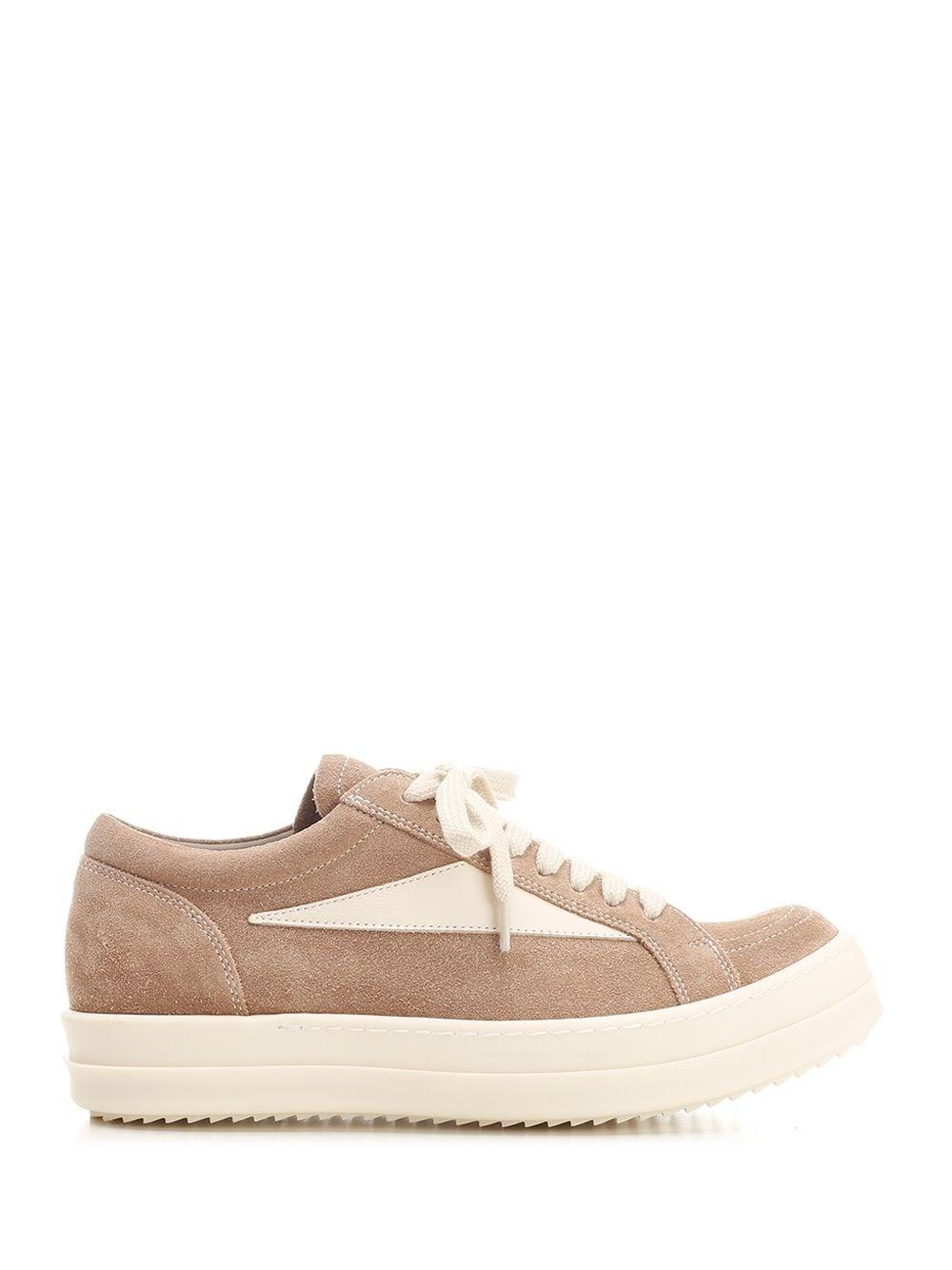 Al Duca D'Aosta Rick Owens Sneaker "Vintage" in suede Vendita Calda