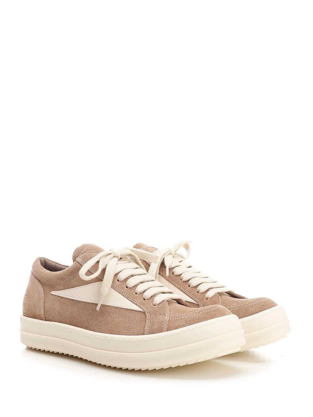 Al Duca D'Aosta Rick Owens Sneaker "Vintage" in suede Vendita Calda