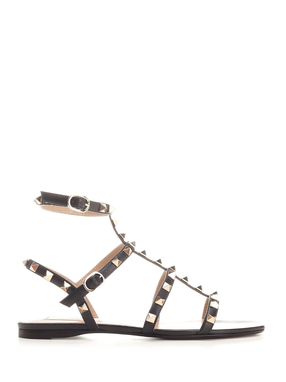 Al Duca D'Aosta Valentino Garavani Sandali alla schiava "Rockstud" Negozio