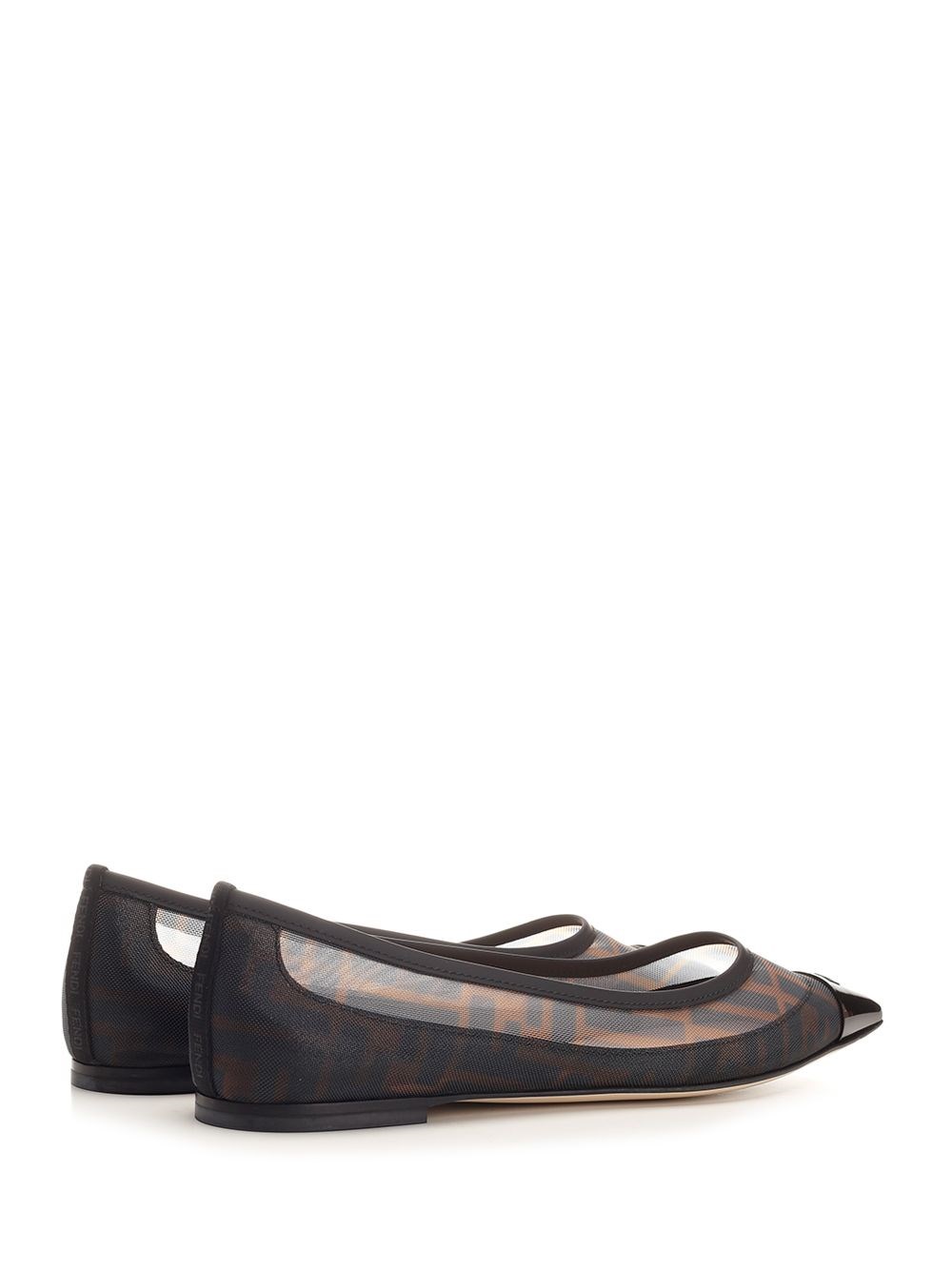Al Duca D'Aosta Fendi Ballerina in mesh FF Offerta settimanale