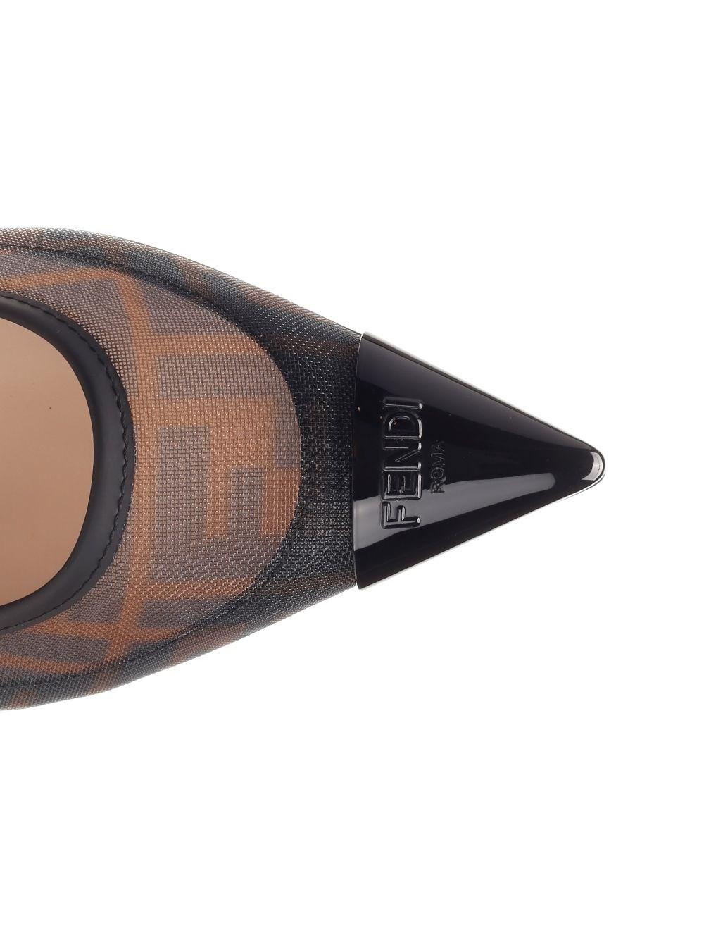 Al Duca D'Aosta Fendi Ballerina in mesh FF Offerta settimanale