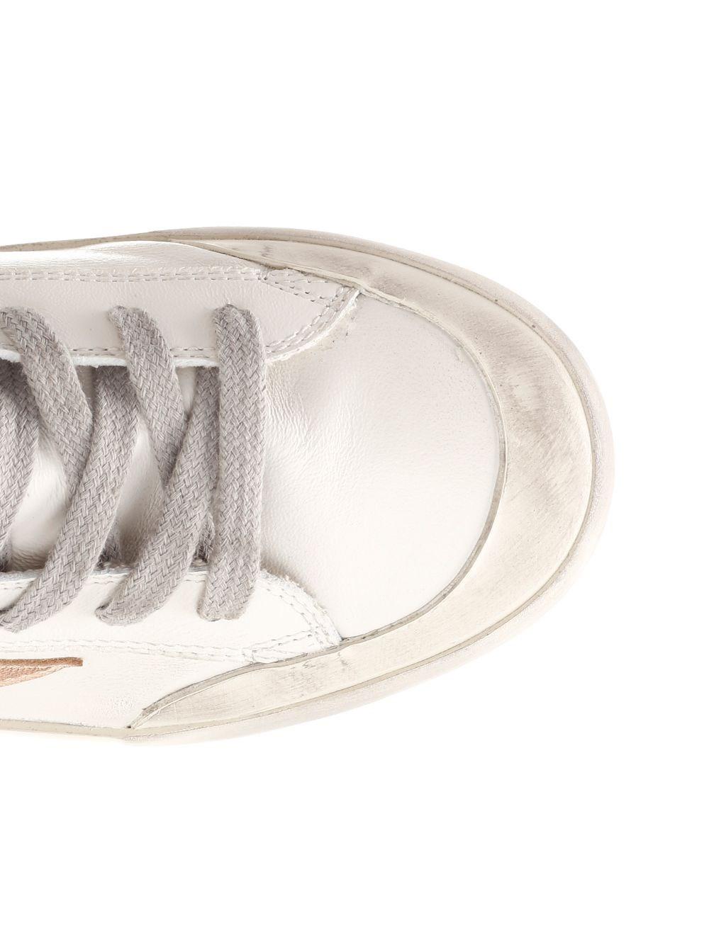 Al Duca D'Aosta Golden Goose Sneakers alte "Francy" in nappa Discount Store per i nuovi prodotti
