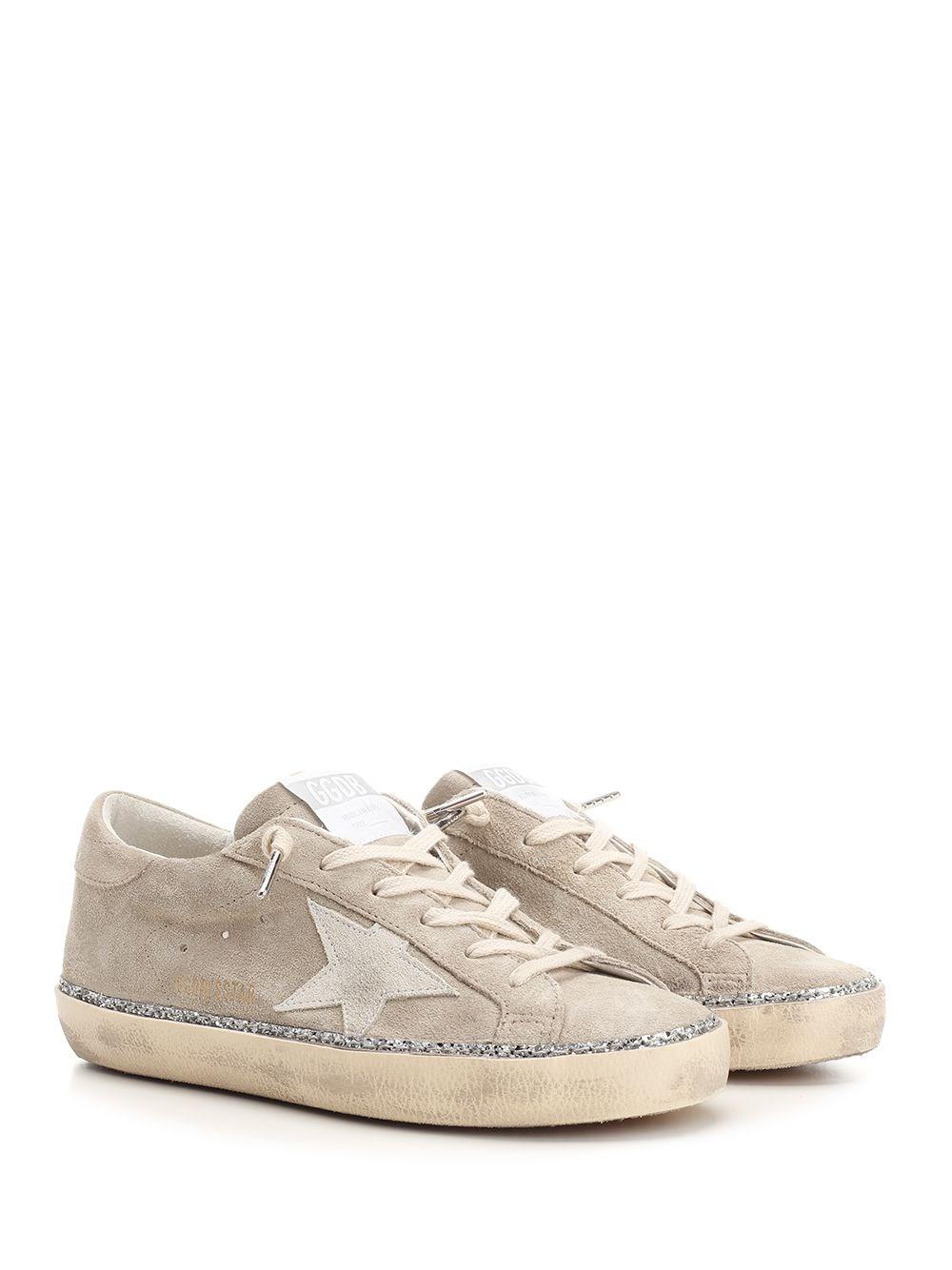 Al Duca D'Aosta Golden Goose Sneaker "Superstar" in suede ghiaccio Solo un giorno rimasto
