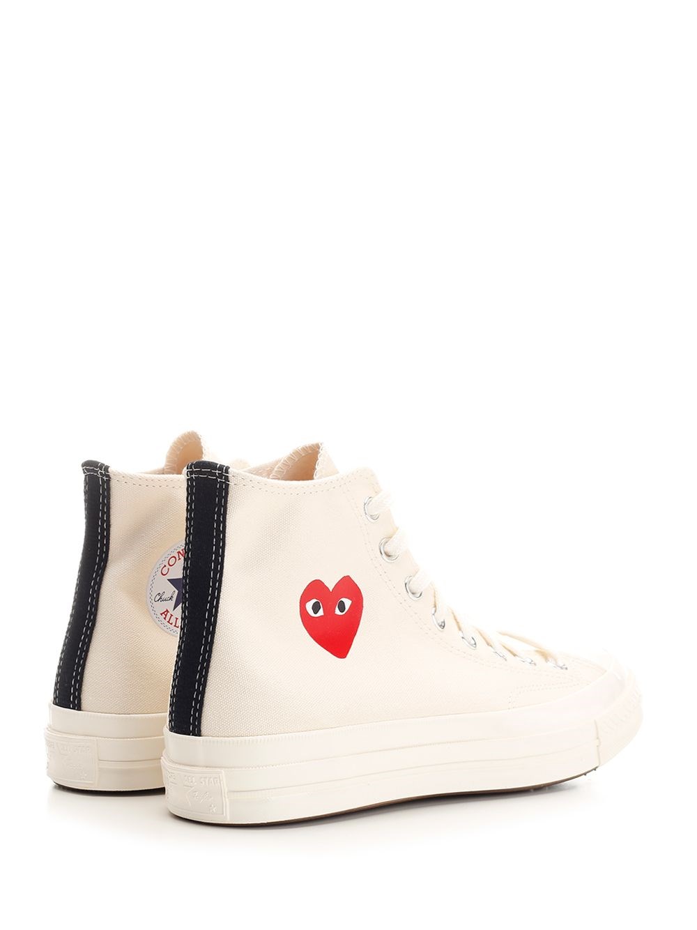 Al Duca D'Aosta Comme Des Garcons Play Converse "Chuck Taylor All Star" Enormi sconti