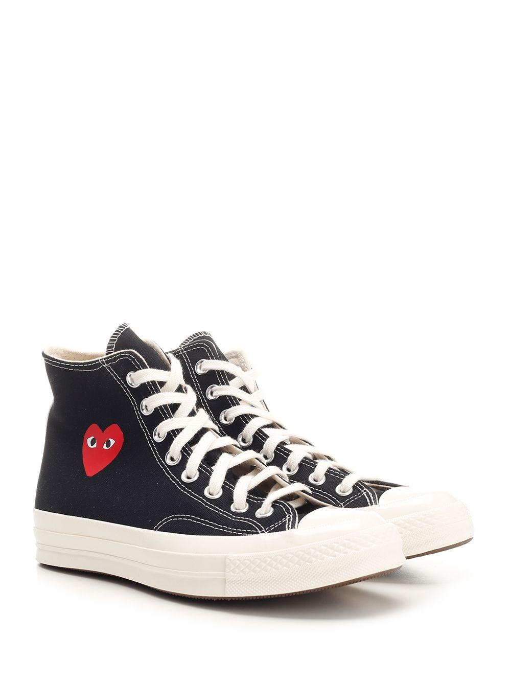 Al Duca D'Aosta Comme Des Garcons Play Converse "Chuck Taylor All Star" Black Friday Prezzi