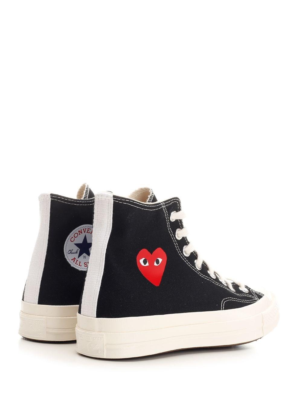 Al Duca D'Aosta Comme Des Garcons Play Converse "Chuck Taylor All Star" Black Friday Prezzi