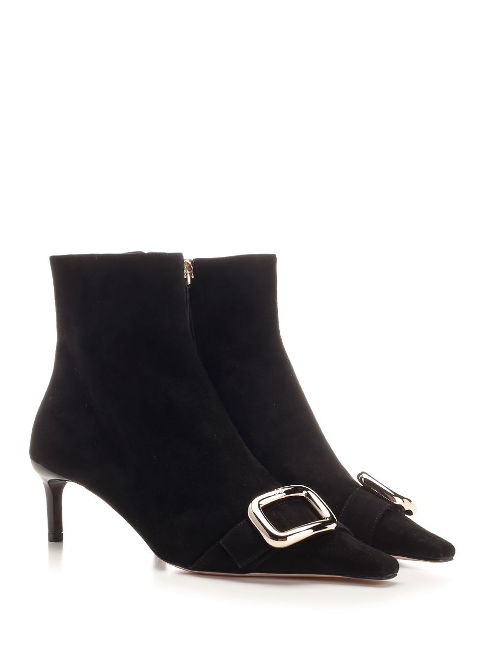 Al Duca D'Aosta Roger Vivier Stivaletti "Viv Canard" in suede Fino Al -60%